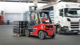 Gasni viljuškar H35 kompanije Linde Material Handling