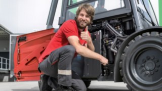 Svim delovima za održavanje električnih viljuškara X20 – X35 kompanije Linde se lako pristupa i zamenjuju. Električni viljuškar X35, jednostavan za održavanje, kompanije Linde Material Handling