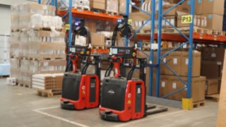 Linde L-MATIC visokopodizni paletni viljuškari „Fredl“ i „Gust“ su se dobro prilagodili situaciji kod austrijske kompanije HOLTER specijalizovane za sanitarije. Linde L-MATIC visokopodizna vozila „Fredl“ i „Gust“ kod austrijske kompanije specijalizovane za sanitarije HOLTER