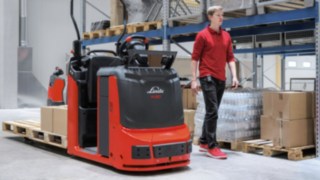 Poluautomatska opcija (SA) za viljuškare za komisioniranje kompanije Linde Material Handling